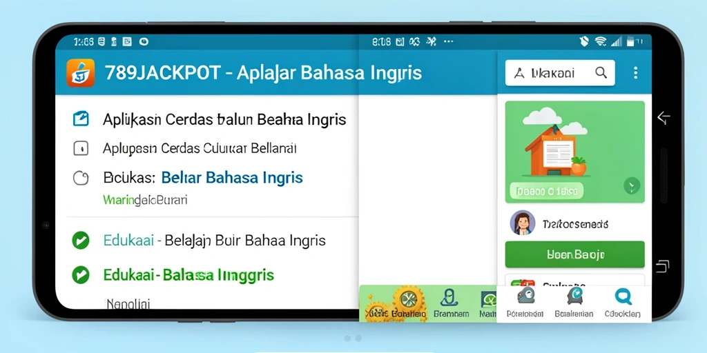 Antarmuka aplikasi 789JACKPOT yang menarik dan interaktif.