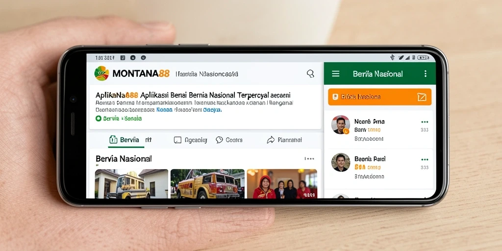 Tampilan antarmuka MONTANA88 yang menarik dan fungsional.