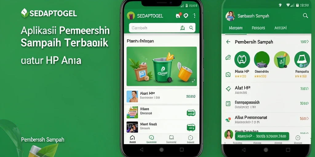 Tampilan antarmuka aplikasi SEDAPTOGEL yang intuitif dan fungsional.